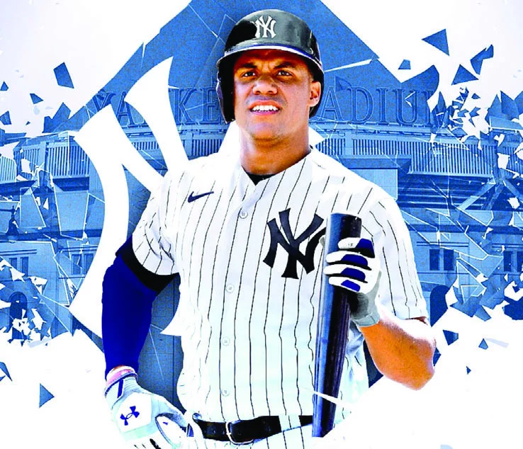 El dominicano Juan Soto se unió a los Yankees de Nueva York tras ser cambiado desde San Diego.