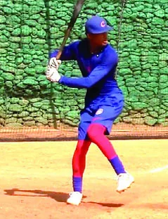 Fernando Cruz posee un bate muy rápido, con potencia.