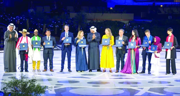 Los galardonados de la pasada edición, en las diferentes categorías.