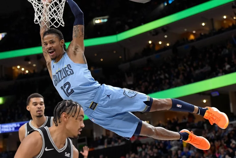 Ja Morant perderá resto temporada por lesión hombro.  ap