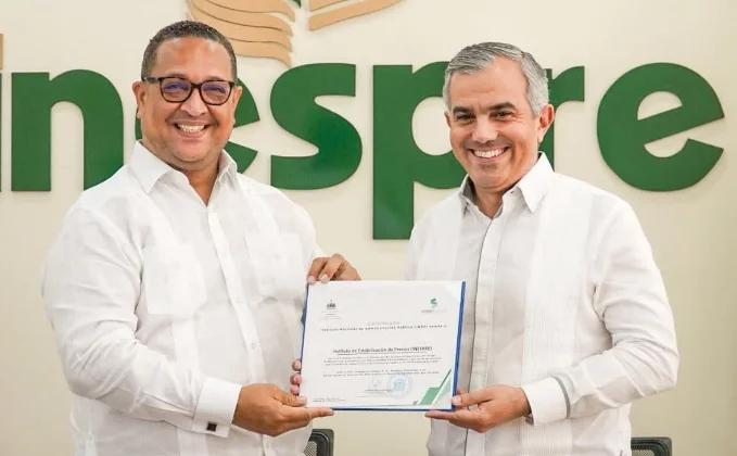 Huáscal Prestol y  Eudy Collado.