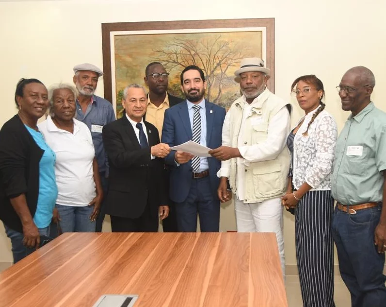 Representantes de entidades entregan carta al Senado.