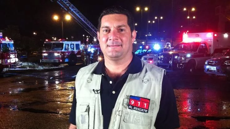 Jorge Rendón es presentador y subdirector de El Noticiero, en TC Televisión de Ecuador.