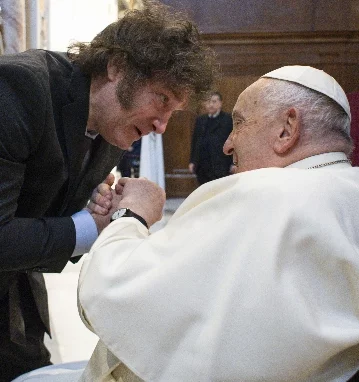 Pope Francis meets Argentina’s President prior to canonization of Mama Antula