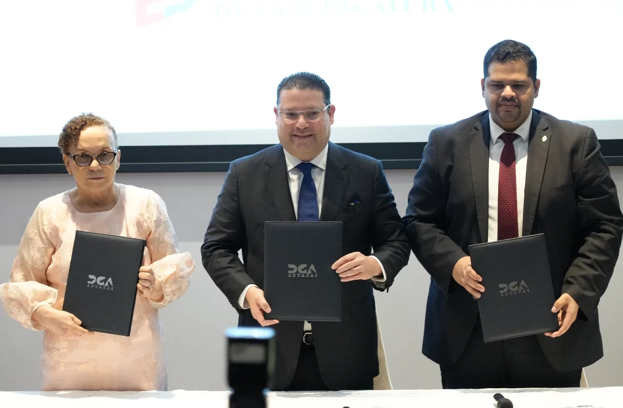 La procuradora de la República, Miriam Germán, Eduardo Sanz Lovatón   y Ángel Brito.