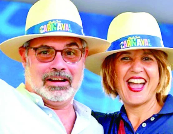 Ricardo Roque y Giselle Caputo.
