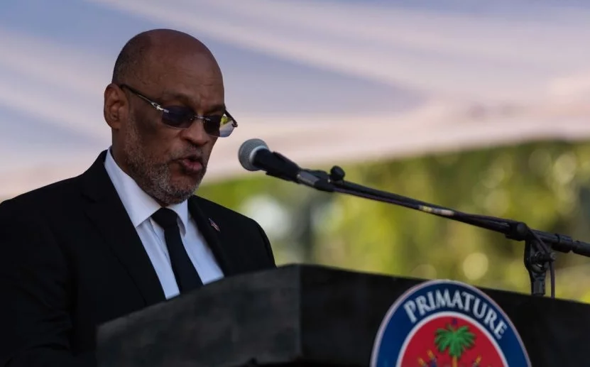 Ariel Henry, participa desde ayer en la reunión de Caricom.