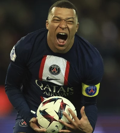 Soccer PSG Mbappe