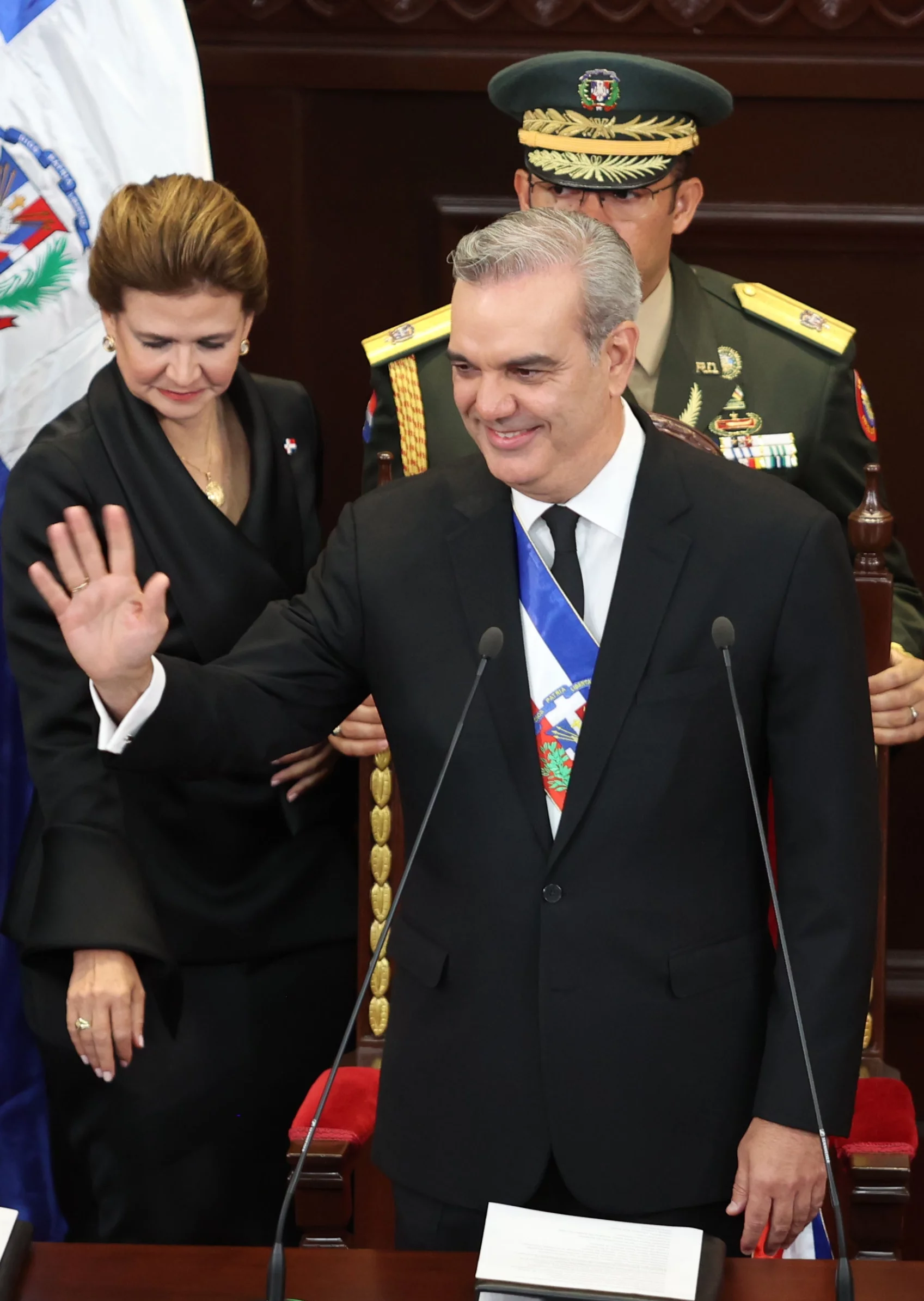El presidente  Abinader rindió a su cuarta rendición de cuentas ante   Asamblea Nacional.  José de León