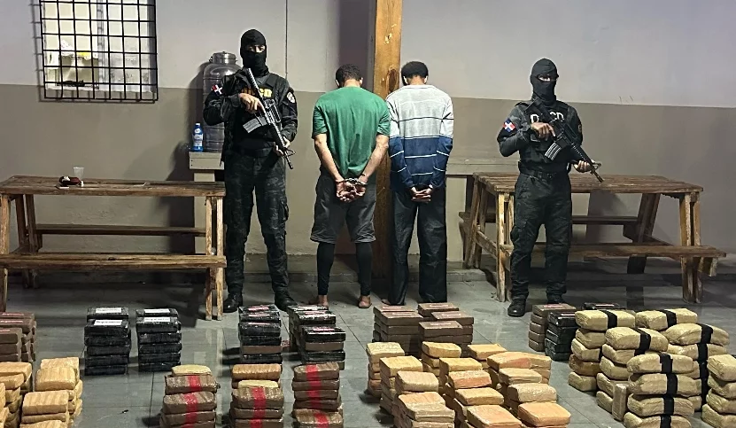 Los detenidos fueron remitidos al Ministerio Público.