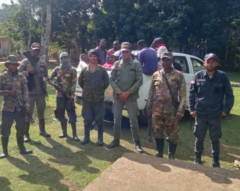 Los  detenidos fueron sometidos a la justicias.