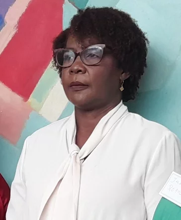Aracelis de Salas, presidenta del gremio de enfermeras.