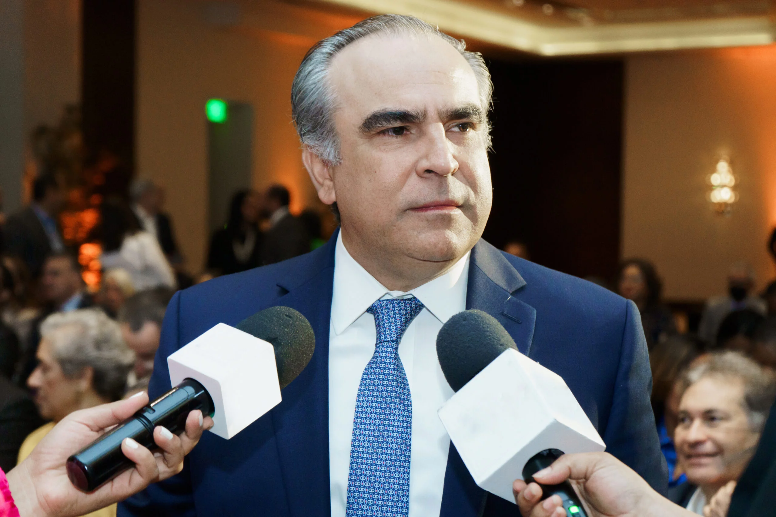 Celso Juan Marranzini, presidente del Consejo Nacional de la Empresa Privada (Conep). Fuente externa