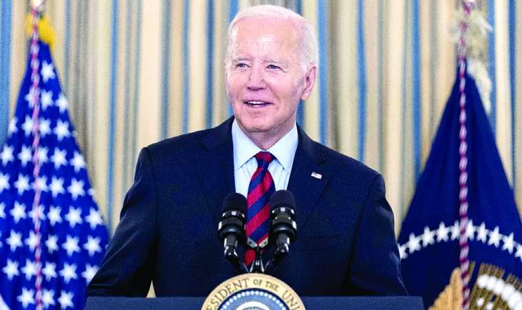 Joe Biden  está informado de las acciones hechas por  Catar y Egipto para terminar la guerra.