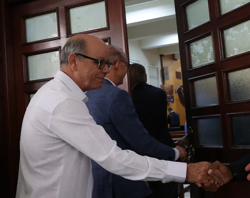 Algunos imputados del caso Calamar.Elieser Tapia