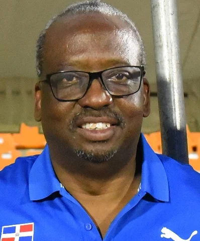 Gerardo Suero, presidente de la federación de atletismo.