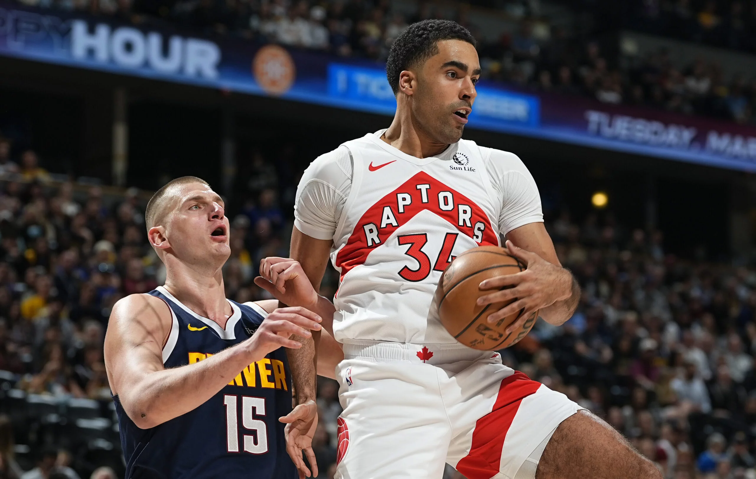 Raptors Nuggets Basketball