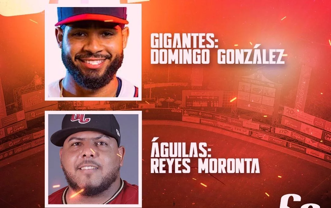 Cambio Domingo González por Reyes Moronta