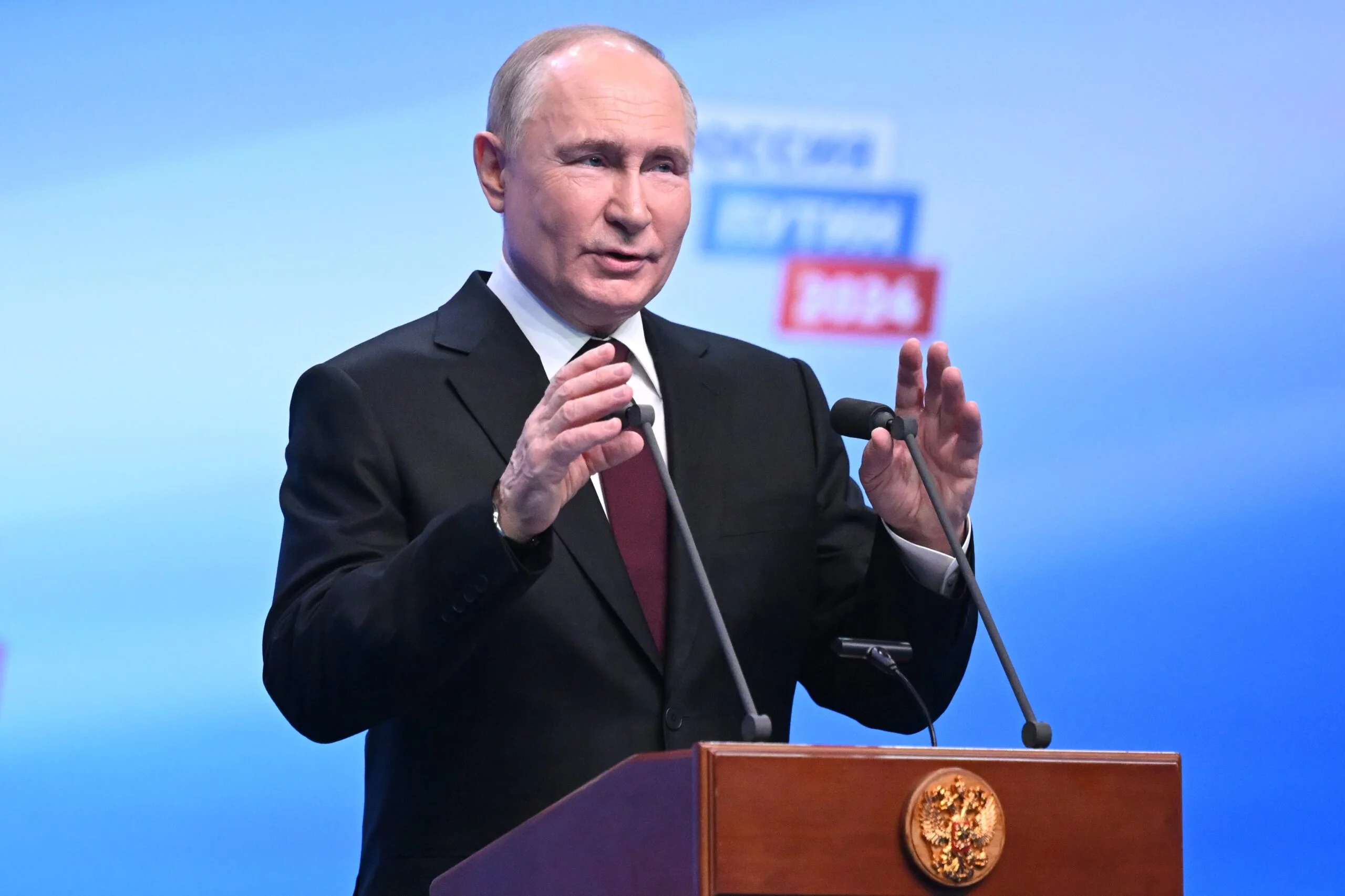 Russian President Putin addresses election results