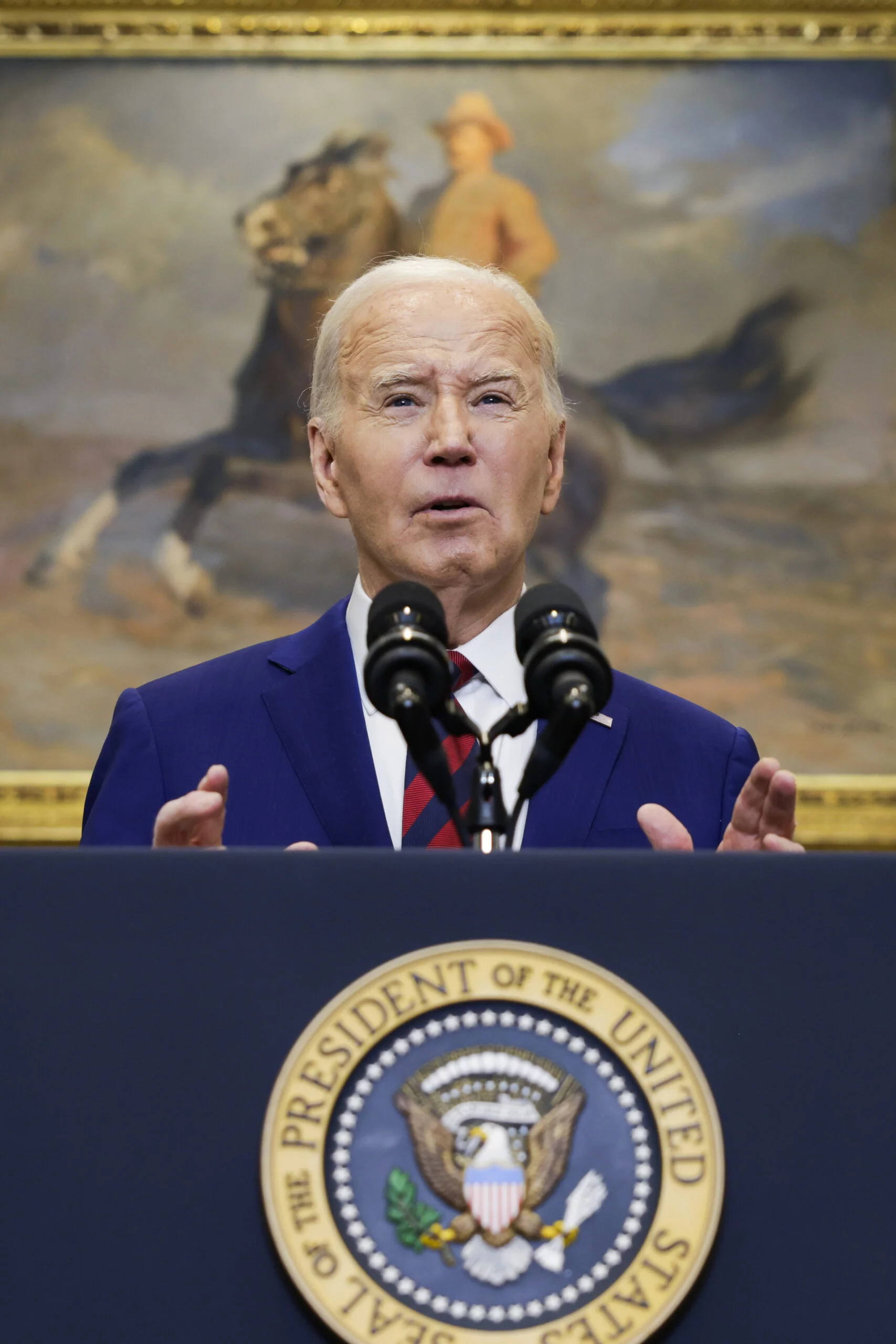 US President Biden delivers remarks on collapse of Francis Scott Key Bridge