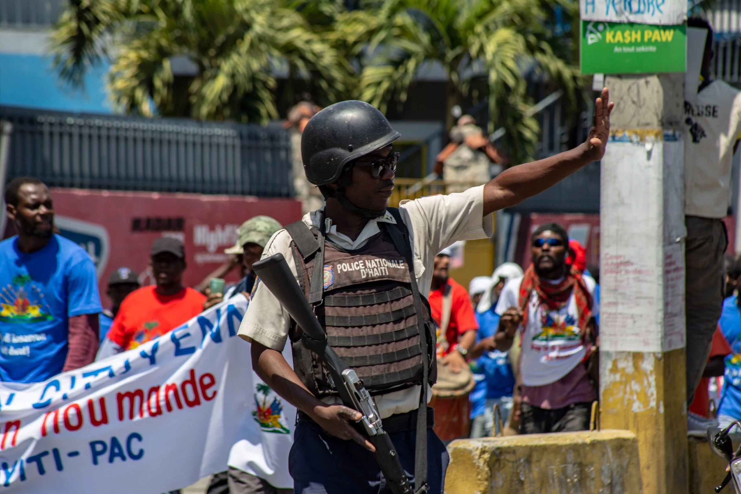 Protestas en Haití contra la Comunidad del Caribe