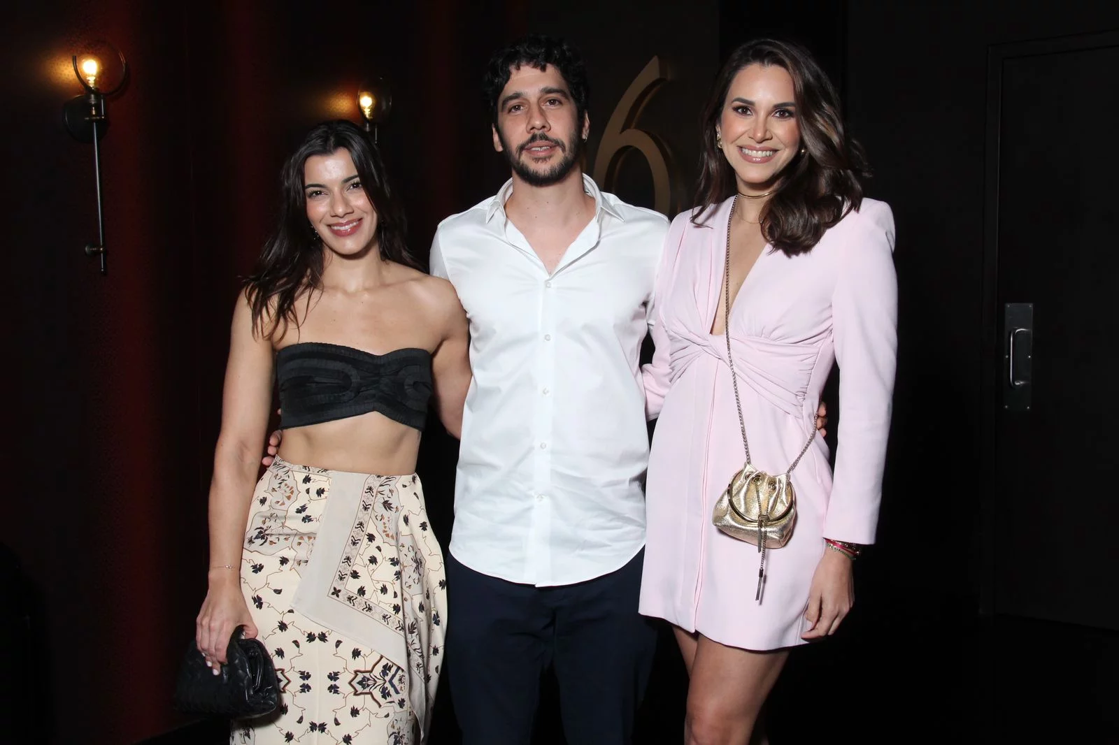 Nashla Bogaert, Yasser Michelén y Pamela Sued