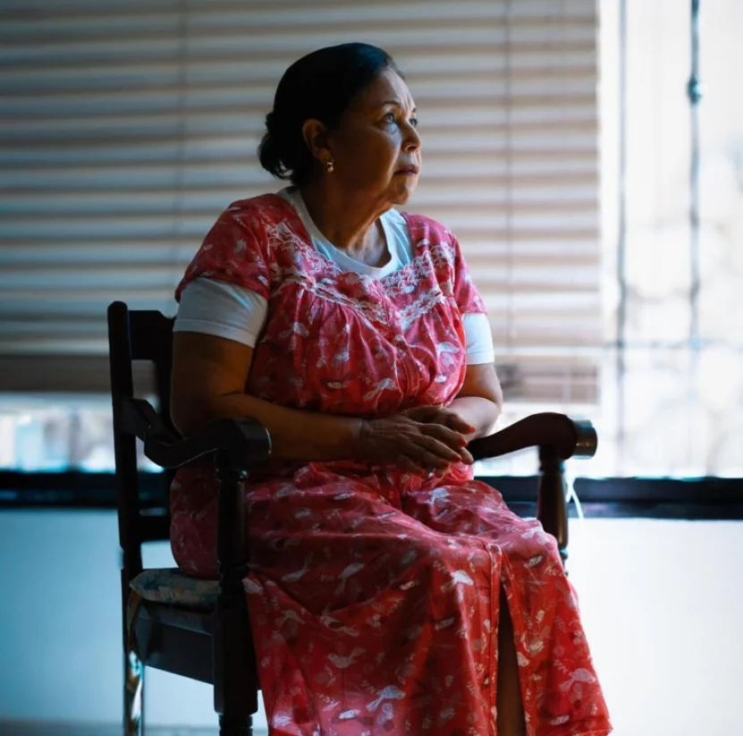 Adalgisa Pantaleón en el papel de “Doña Dulce”.