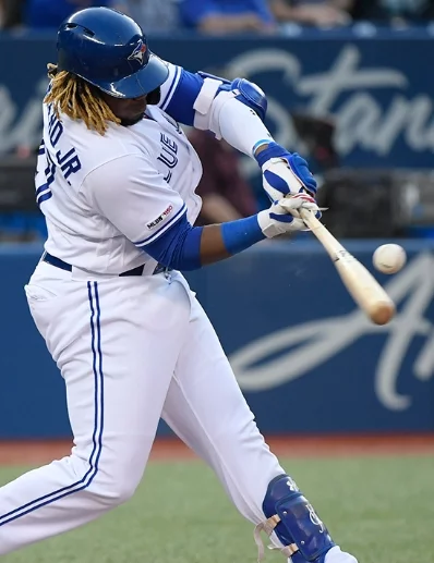 Vladimir Guerrero Jr.pegó un  cuadrangular  de 459 píes.