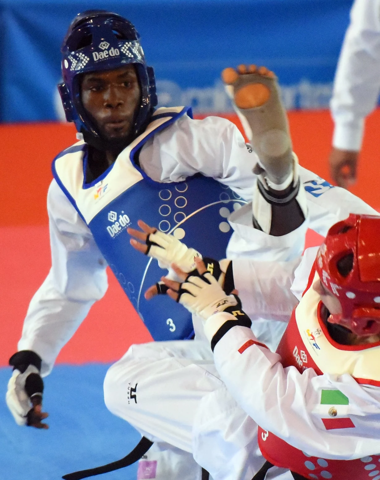 Bernardo Pie se alista para representar a República Dominicana en Juegos de París.  Archivo