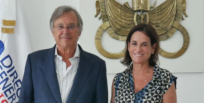 Antonio Pérez-Hernández y Pilar Lladó.