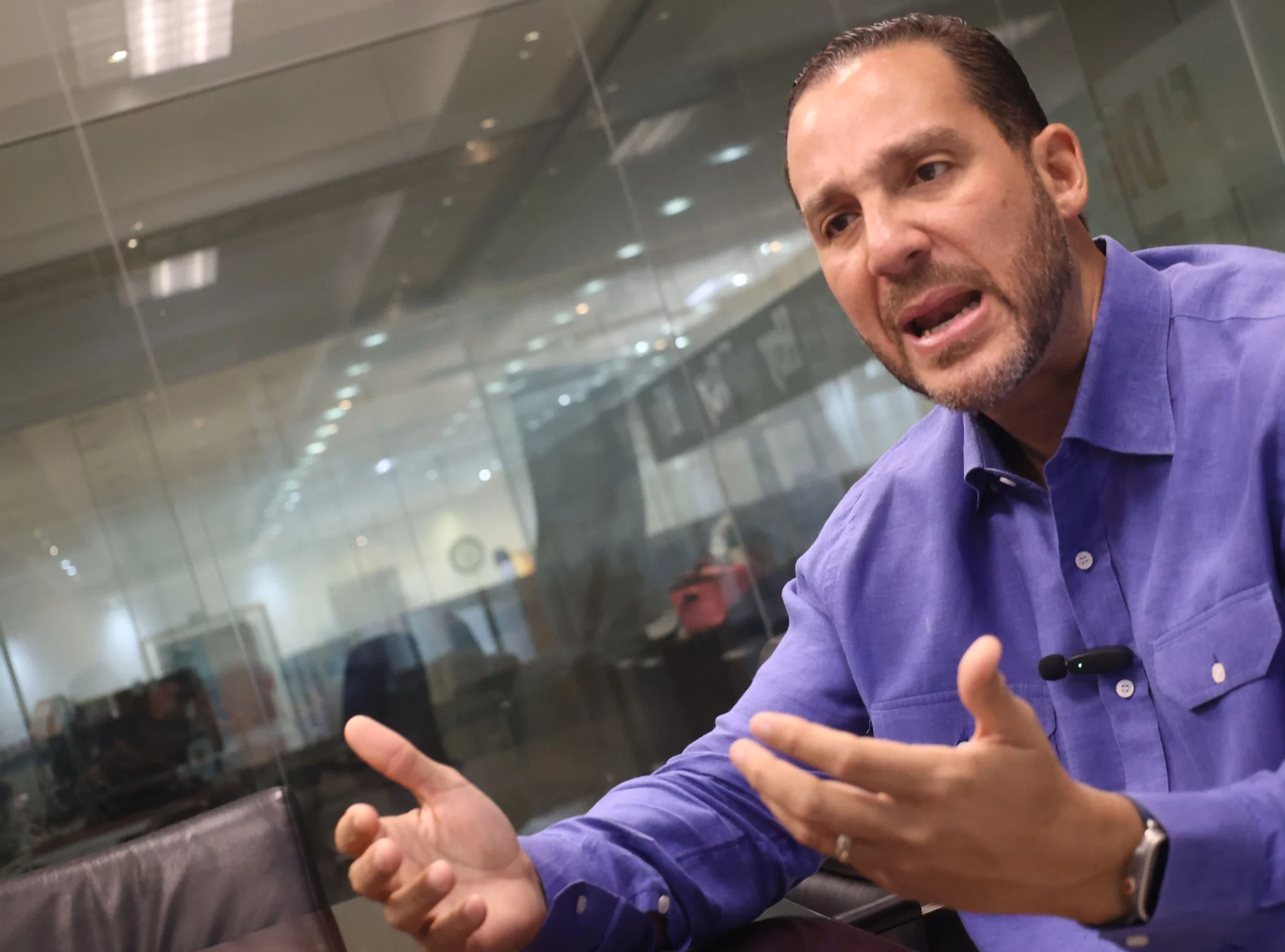 Díaz aboga por políticas que incentiven la accesibilidad de los jóvenes al mercado laboral y a la banca comercial.  Arlenis Castillo/