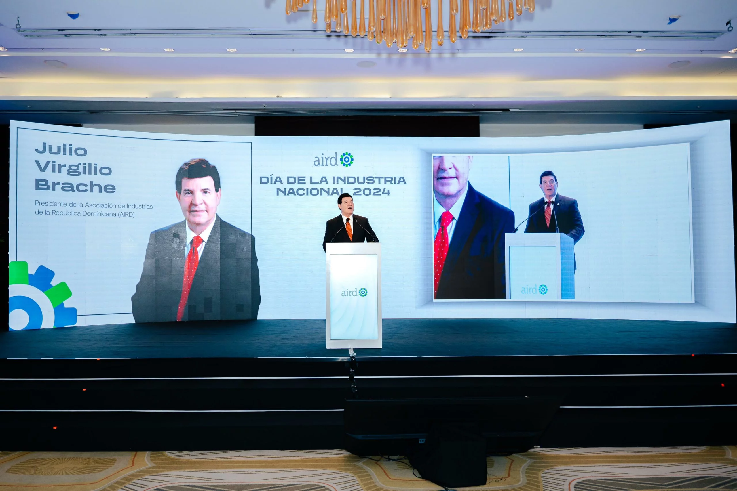Julio Brache, presidente del gremio AIRD – abril 2024