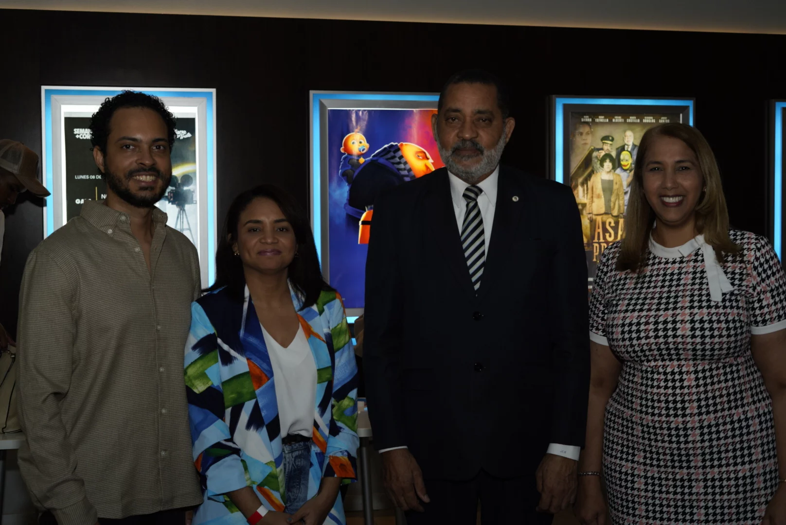RAMON ALFONSO, MITRI JIMENEZ, MARIANO RODRIGUEZ Y ANA BELGICA GUICHARDO