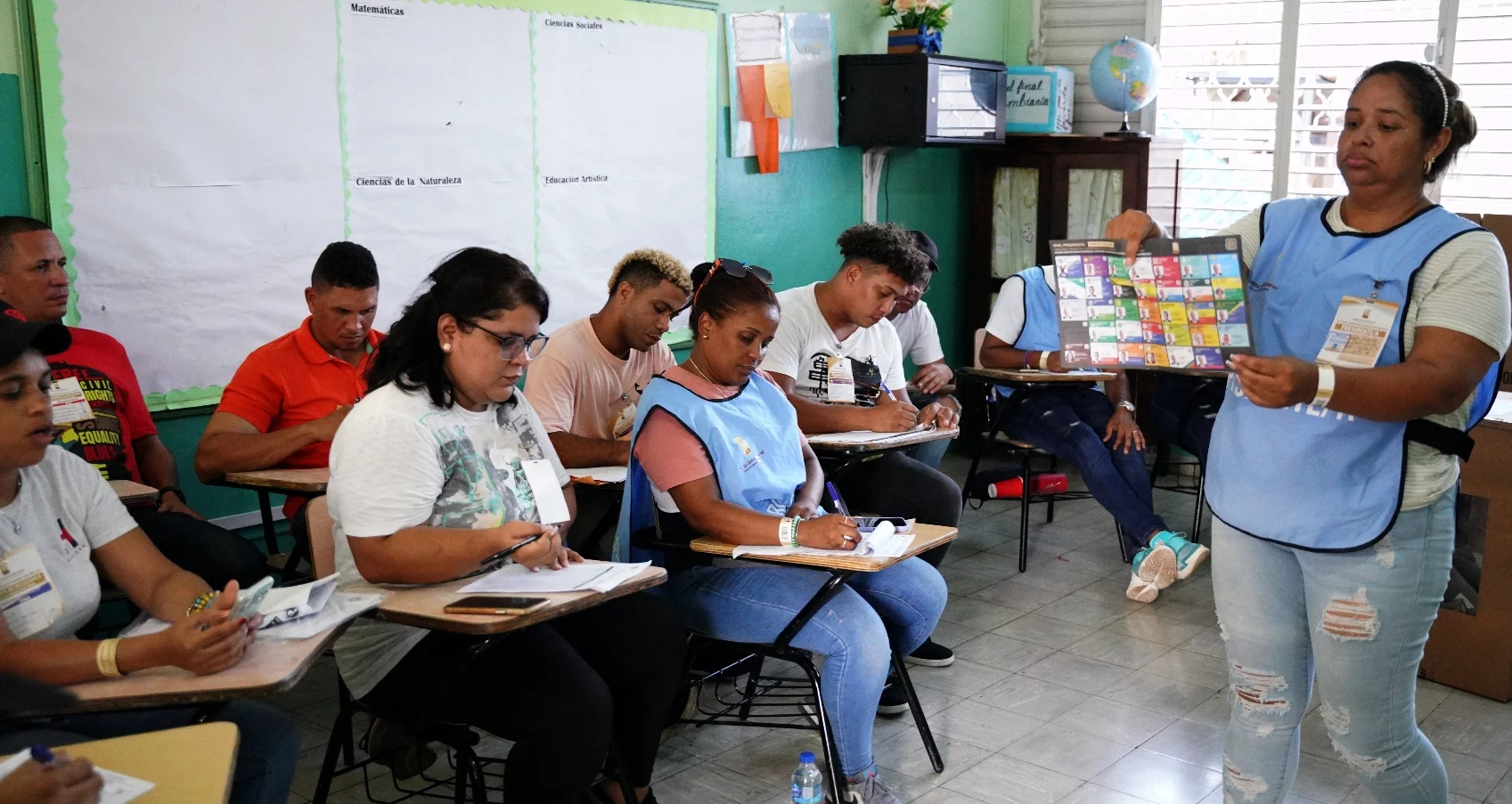 En el Partido Revolucionario Moderno estuvieron celebrando desde tempranas horas de la tarde.