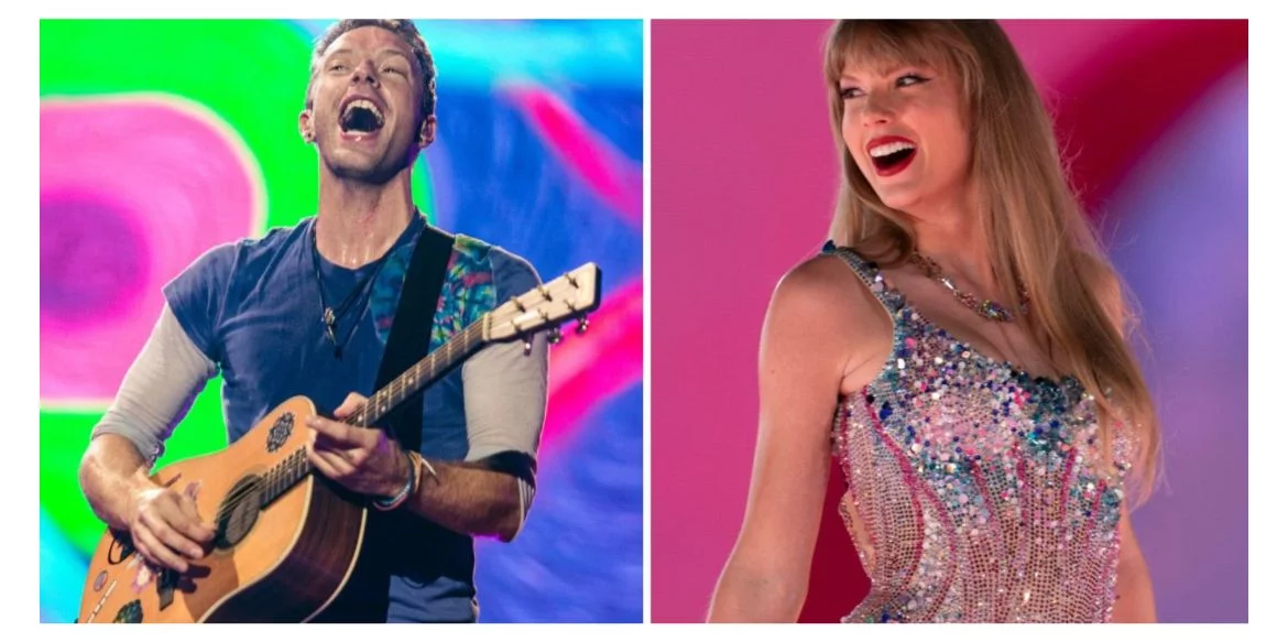 Taylor Switf y Coldplay