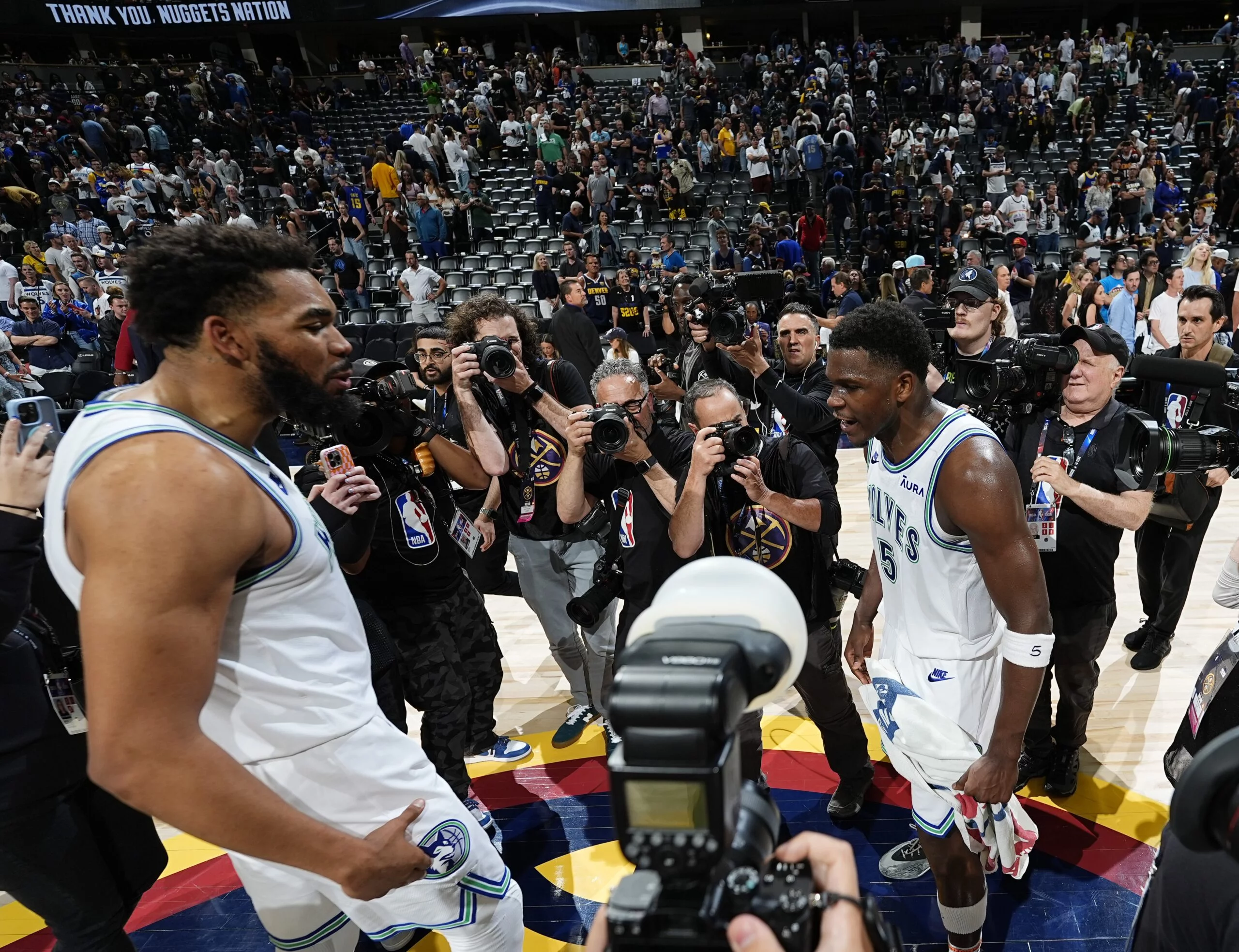 Timberwolves Nuggets Basketball