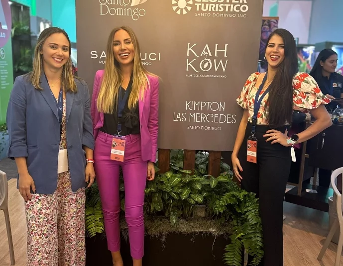 Estela Coiscou, Marta Amengual y Lisa Pereyra.