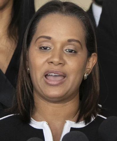 Coordinadora de litigación del MP,  Mirna  Ortiz.,p01