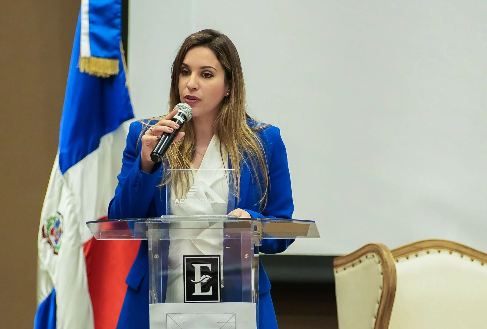 Annerys Meléndez, presidenta de ACOPROVI