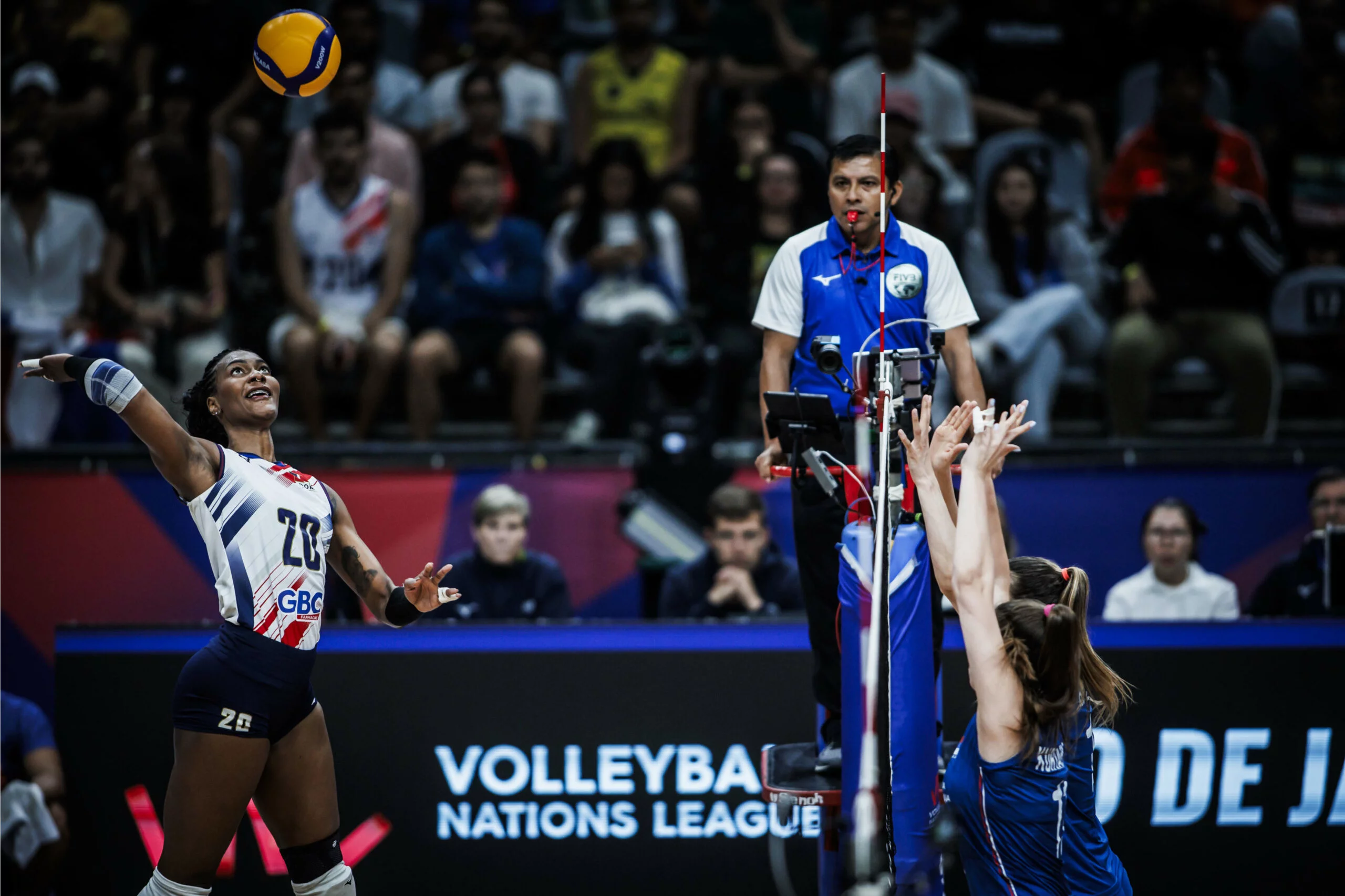 Brayelin Martínez ante Serbia, hoy