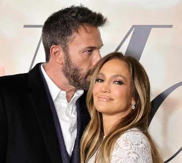 Los famosos Jennifer López y Ben Affleck.
