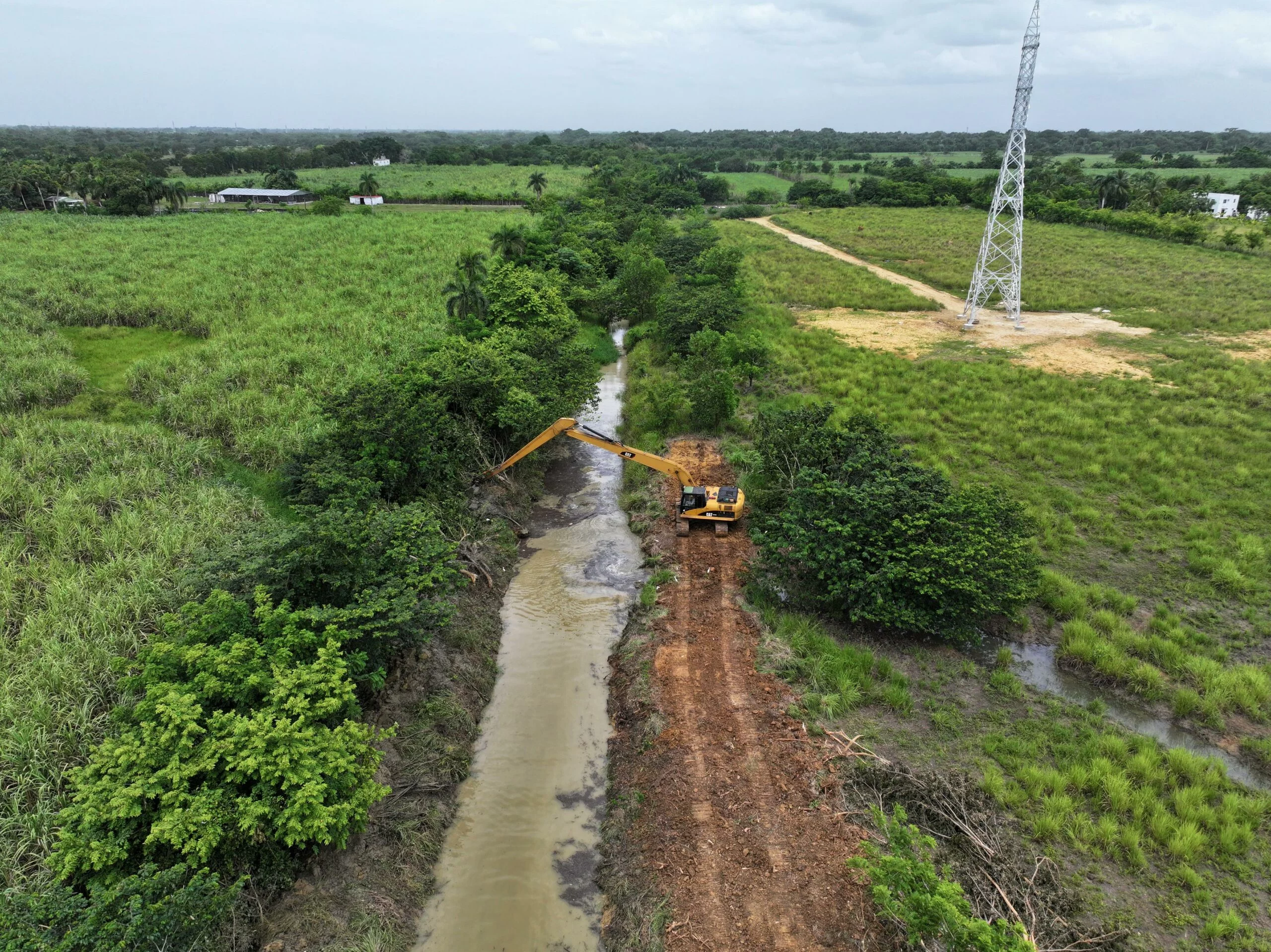 Foto 1. Vista aérea canal Yabacao