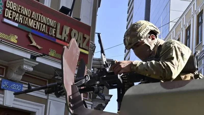 Las acciones de los militares en Bolivia