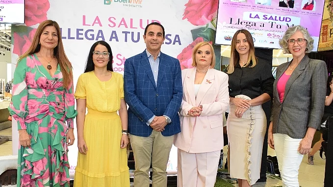 Luisa Féliz, Orquídea Díaz, Pablo Mateo, Rommy Grullón, Mirna Santiago y Dulce Maríñez.