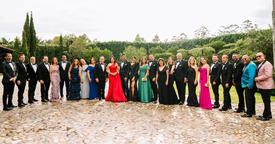 Miembros de ABERD que se dieron cita al Latin American Wedding Awards.