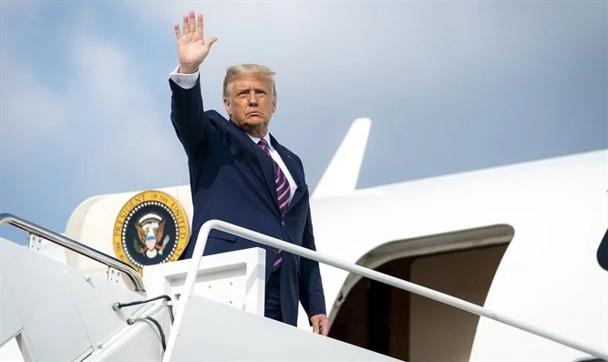 Trump llega a Atlanta