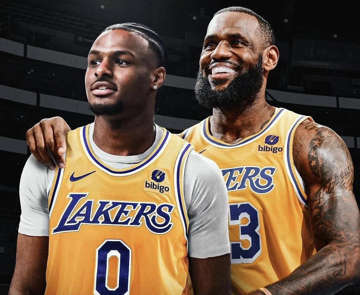 bronny y LeBron