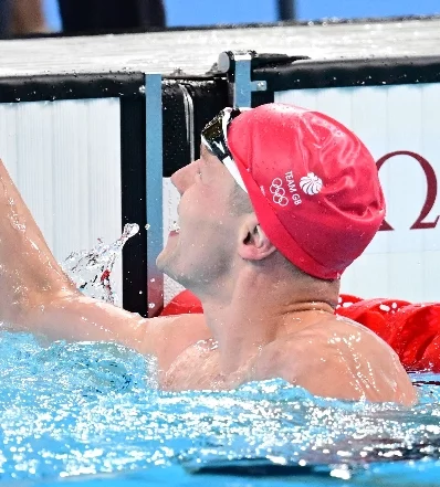 Duncan Scott completó el recorrido ganador del oro. ap