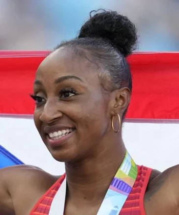 Jasmine Camacho-Quinn, ganó oro en Tokío 2020.