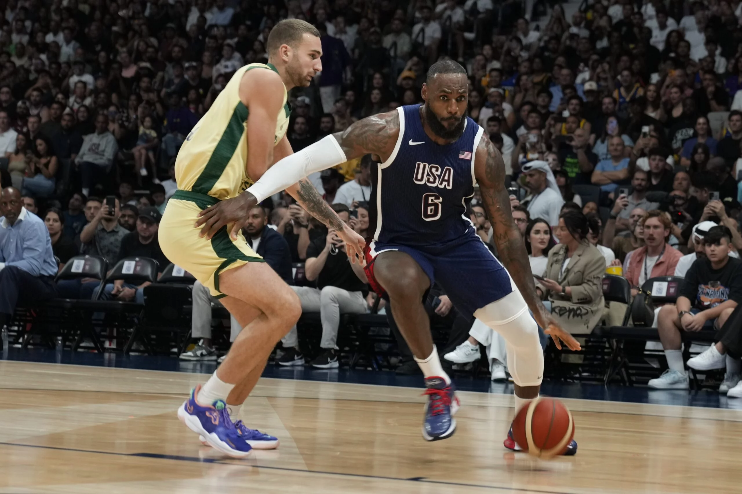 Emirates USA Australia Basketball